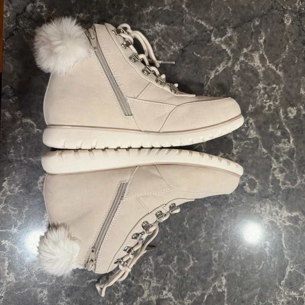 Karen Scott Wanona Faux Suede Booties - Picture 7 of 11